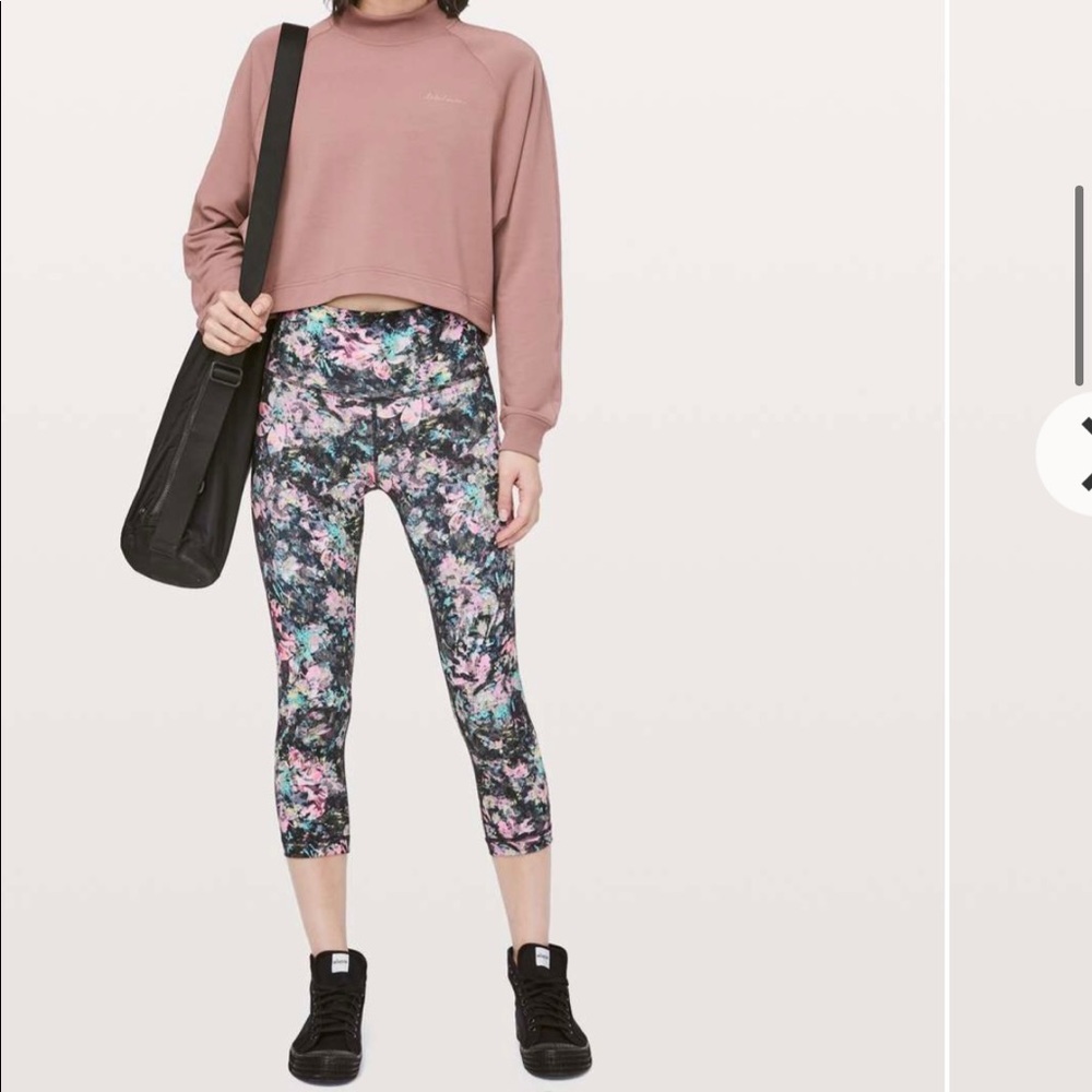 Lululemon Wunder Under Crop 21” 8